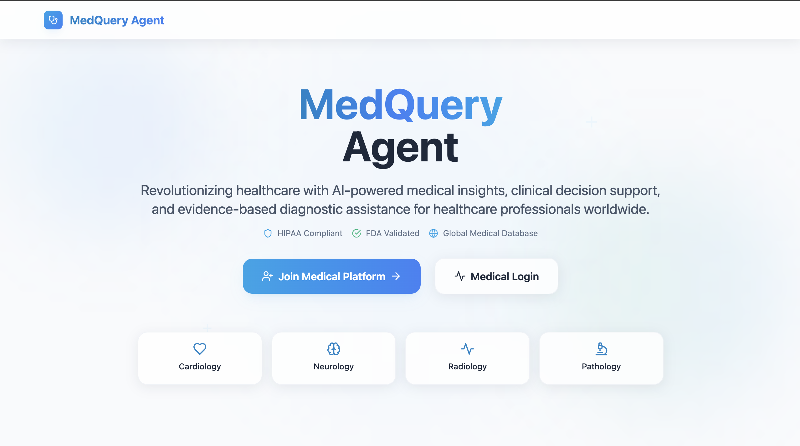 MedQuery Agent – AI Medical RAG Assistant